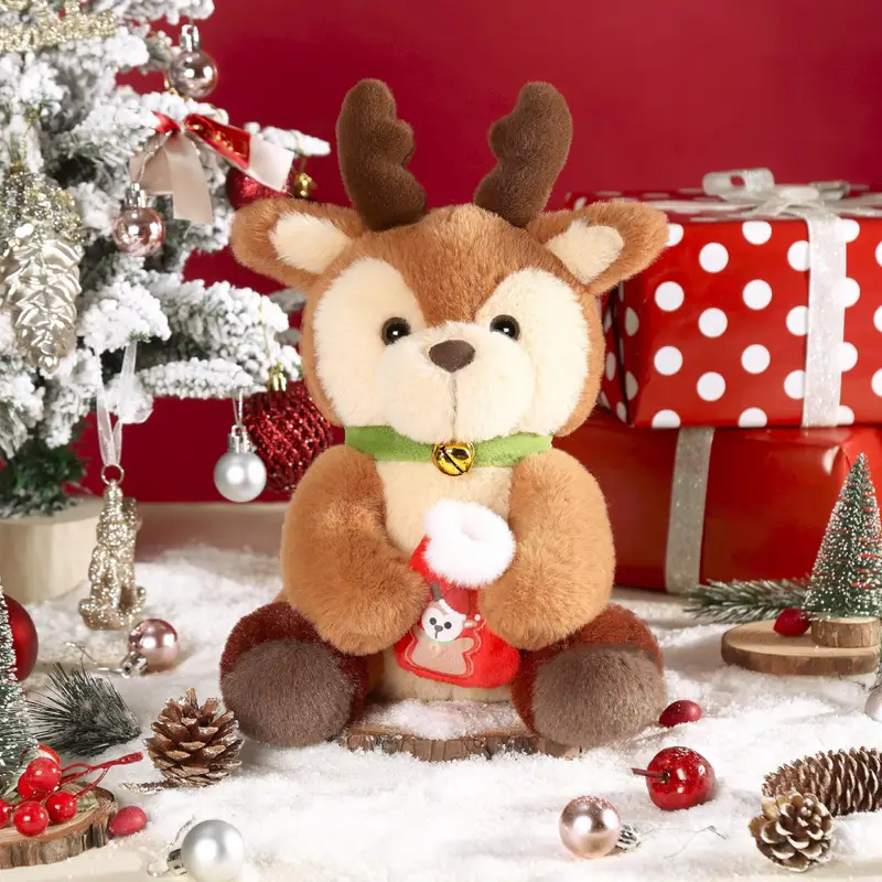 Cute Christmas Reindeer Plush