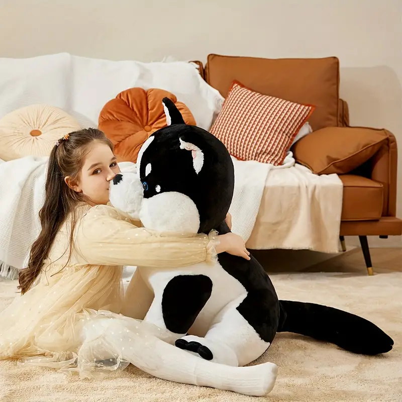 Giant Husky Dog Plush