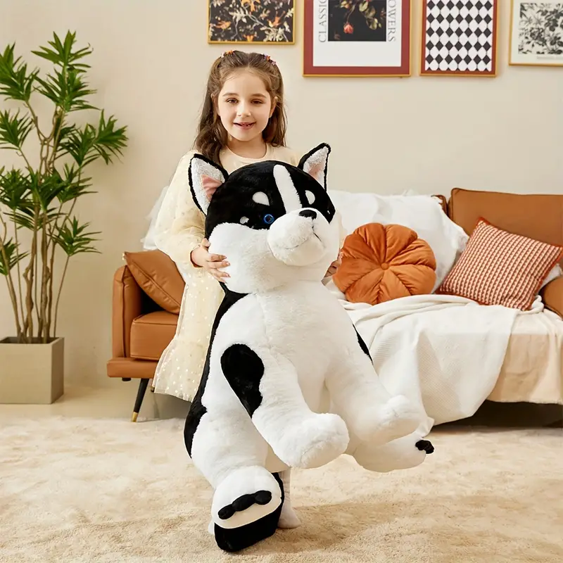 Giant Husky Dog Plush