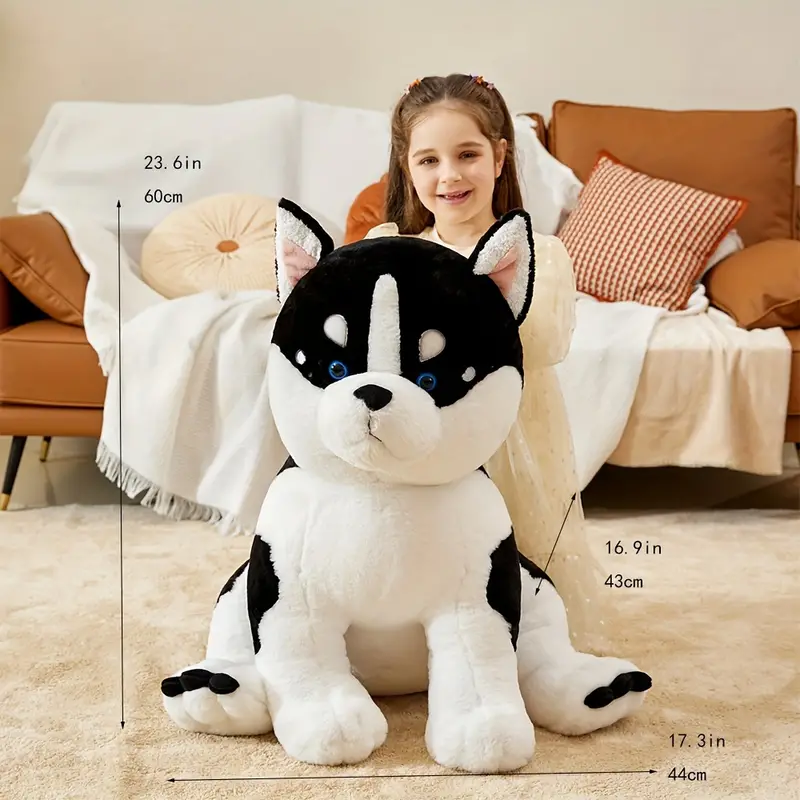 Giant Husky Dog Plush