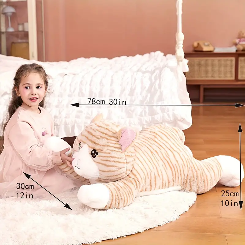 Giant Toyger Cat Plush