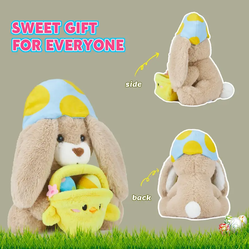 Easter Egg Stuffed Bunny