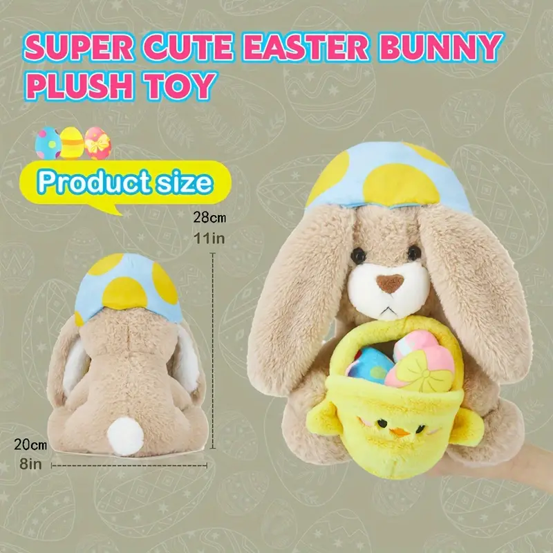 Easter Egg Stuffed Bunny