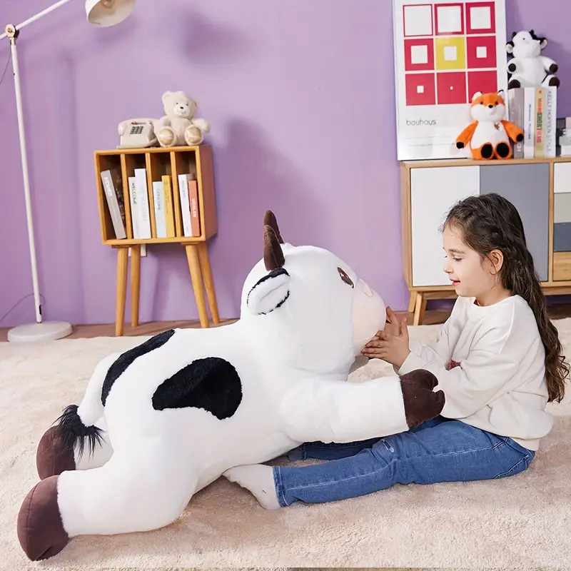 Cuddly Giant Cow Plush