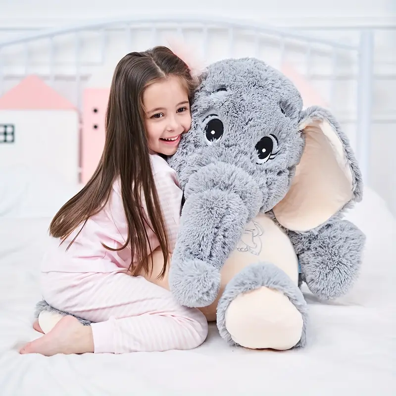 Adorable Giant Elephant Plush