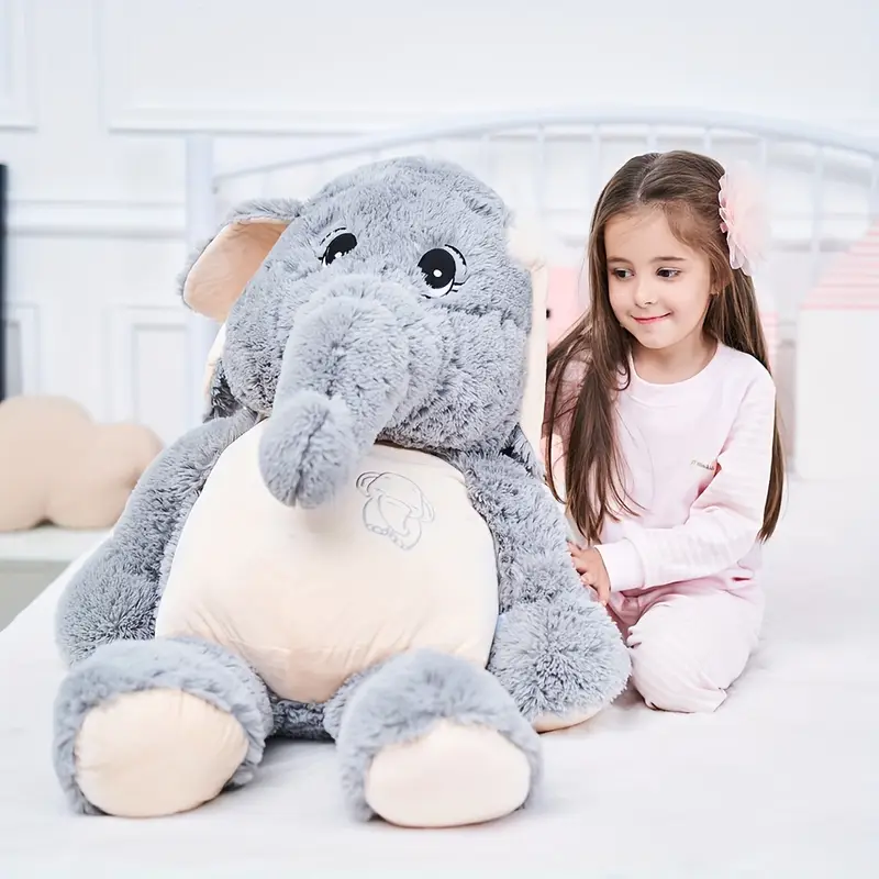 Adorable Giant Elephant Plush