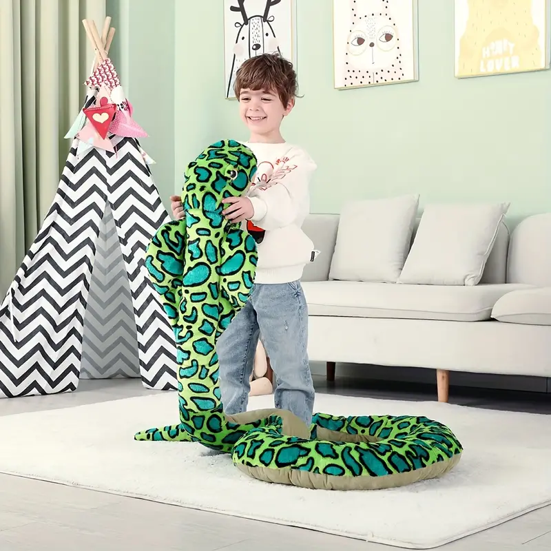 Giant Cuddly Snake Plush