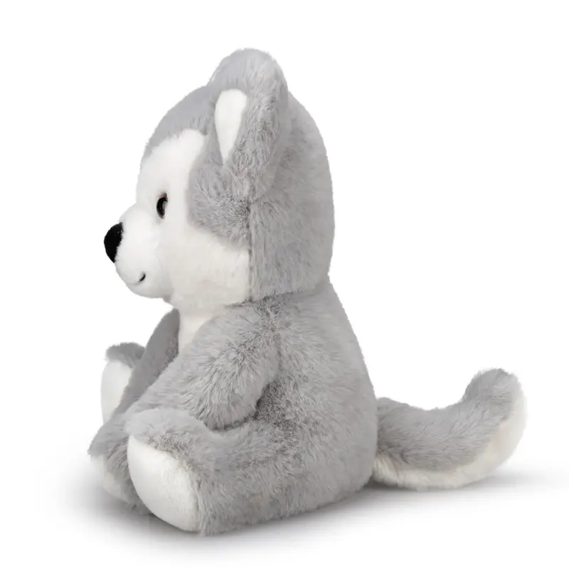 Fluffy Husky Dog Plush