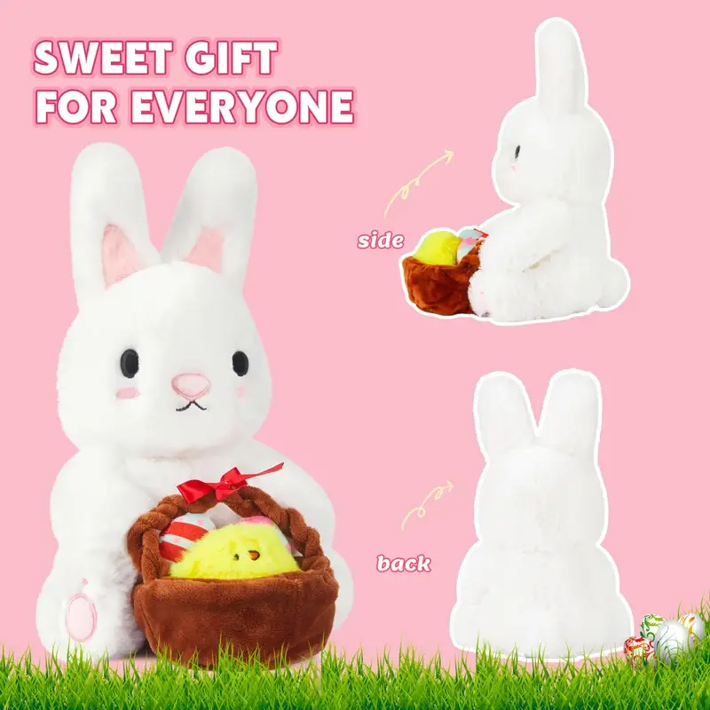 Easter Egg Stuffed Bunny Plush