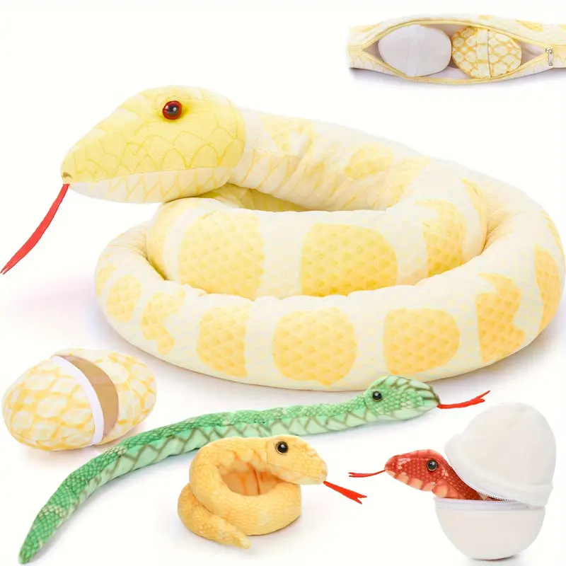 Egg Hatching Snake Plush