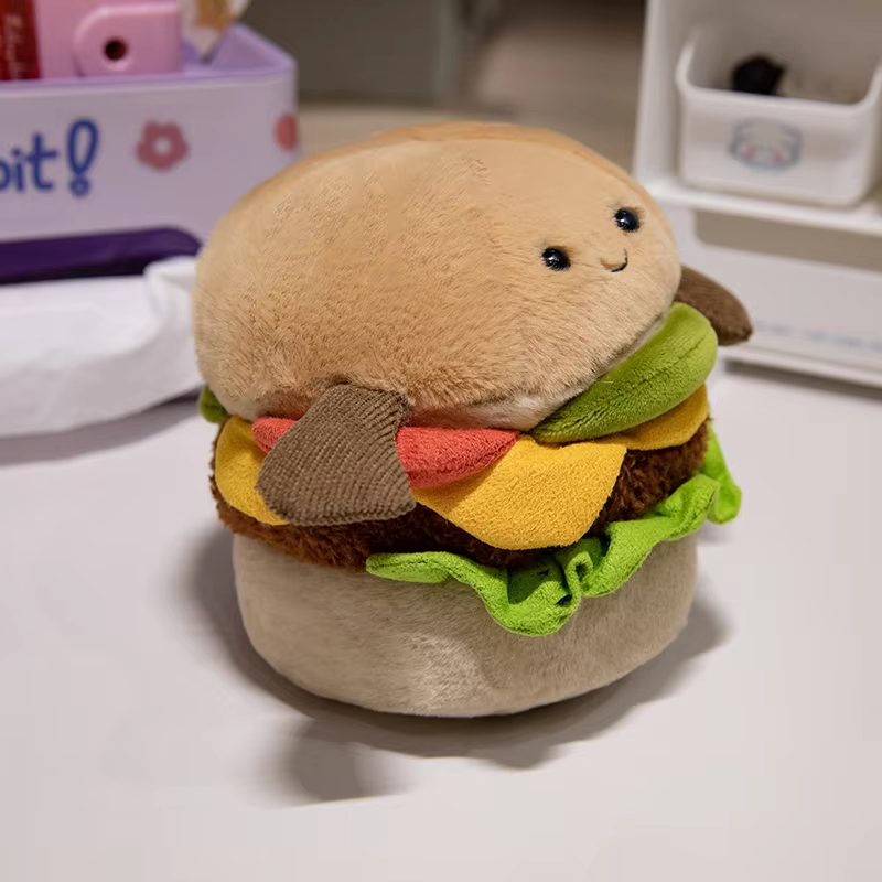 Cute Burger Plush