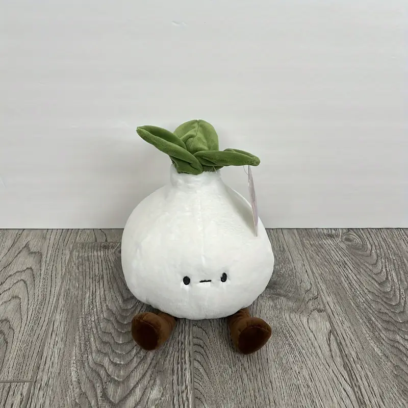 Cute Onion & Mushroom Plush Set