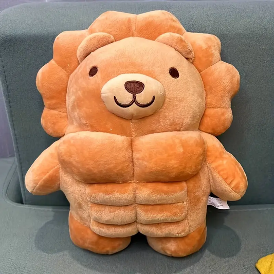 Buff Lion Stuffed Plushie