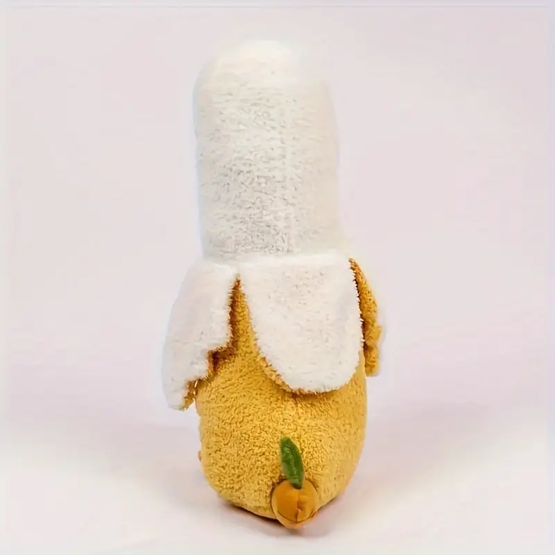 Fuzzy Banana Duck Plushie