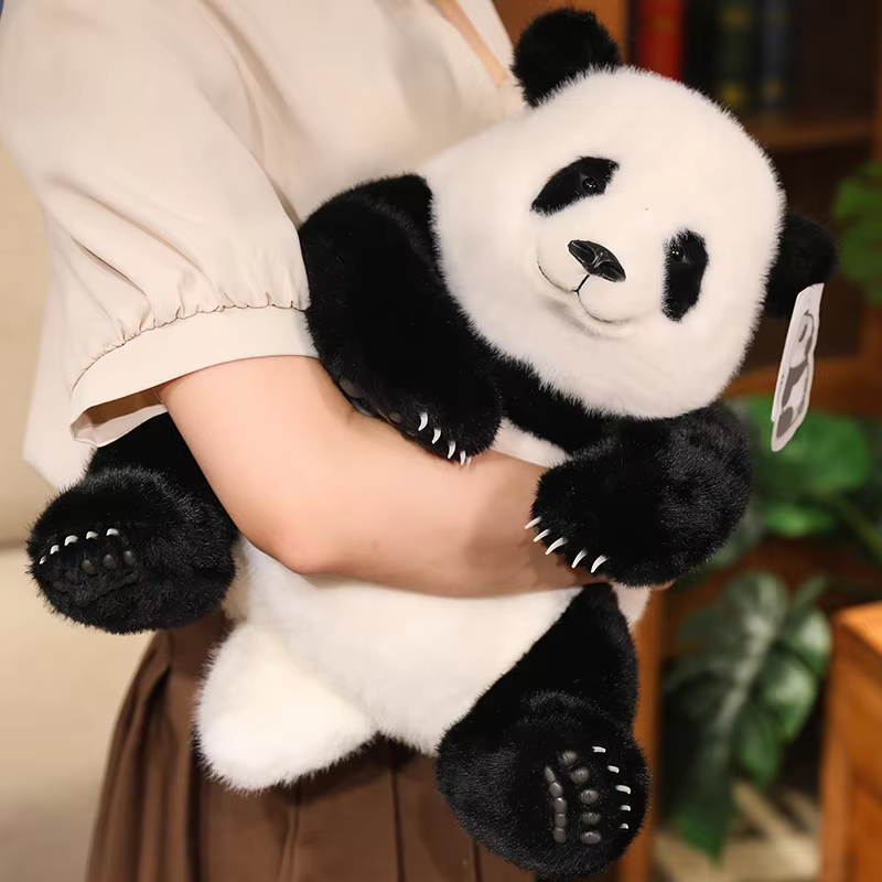 Lifelike Panda Plush