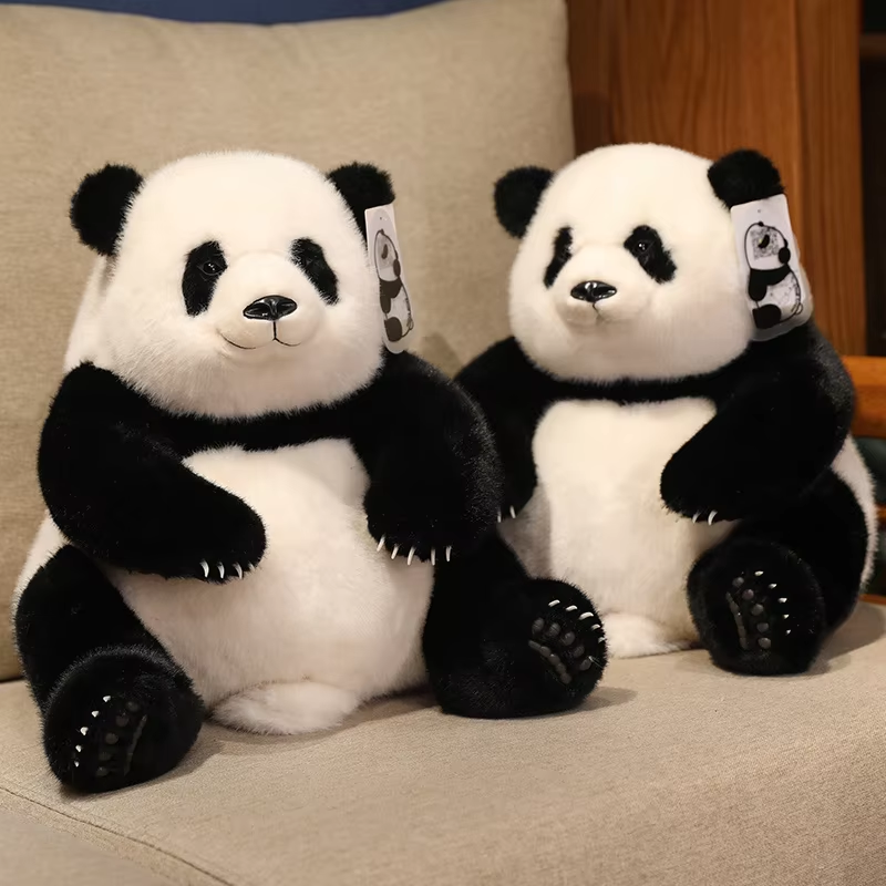 Lifelike Panda Plush