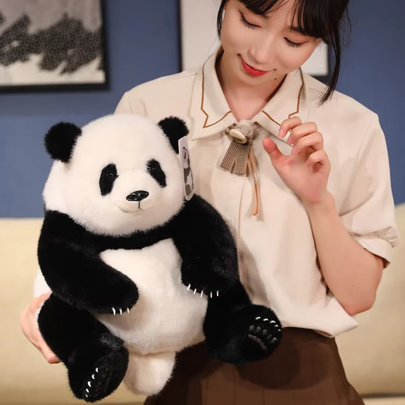 Lifelike Panda Plush