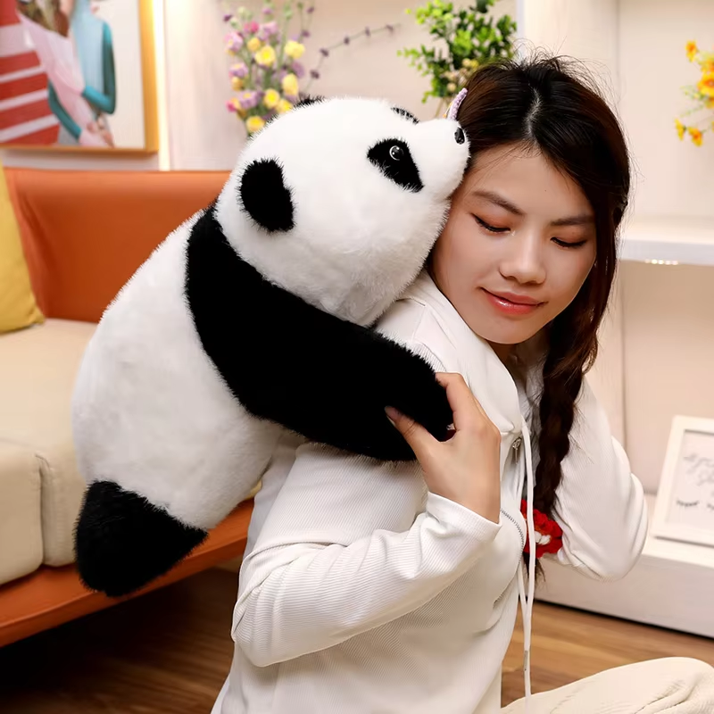 Soft Puffy Panda Plush
