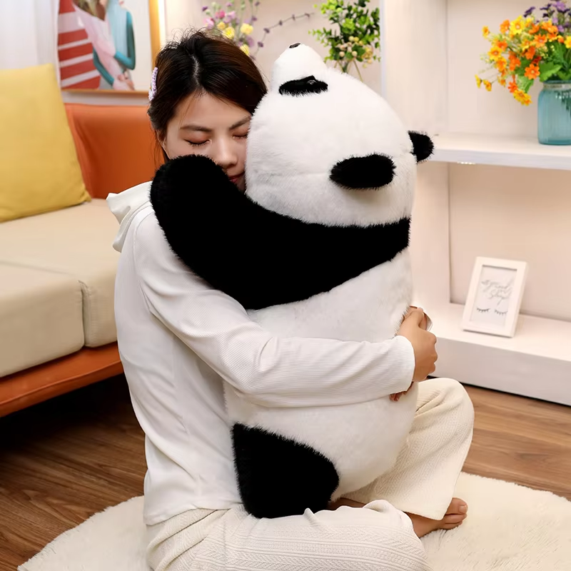 Soft Puffy Panda Plush