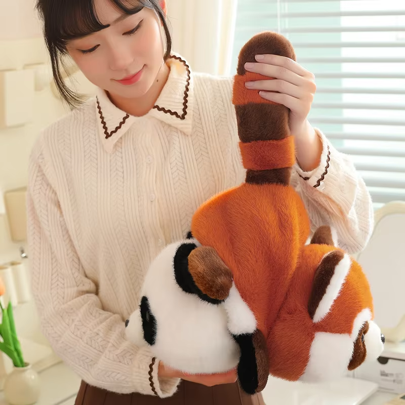 Reversible Panda & Red Panda Plush