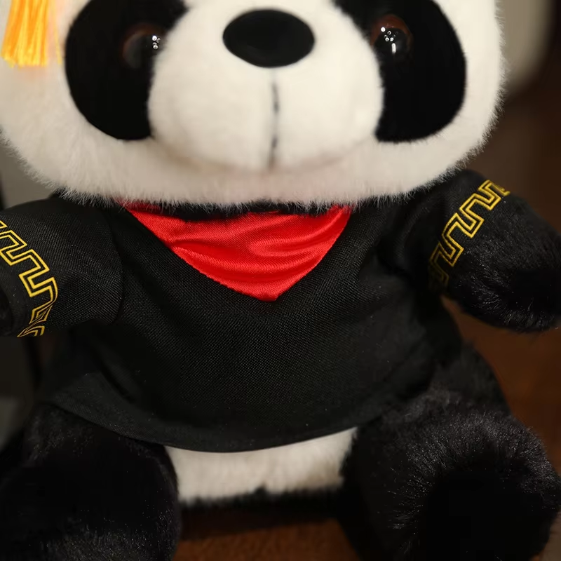Graduating Panda Plush