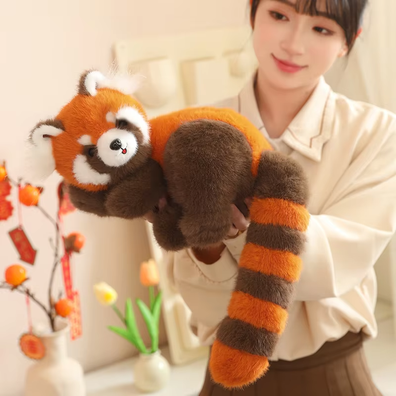 Fuzzy Red Panda Plush