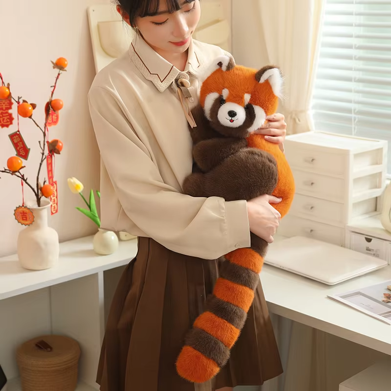 Fuzzy Red Panda Plush