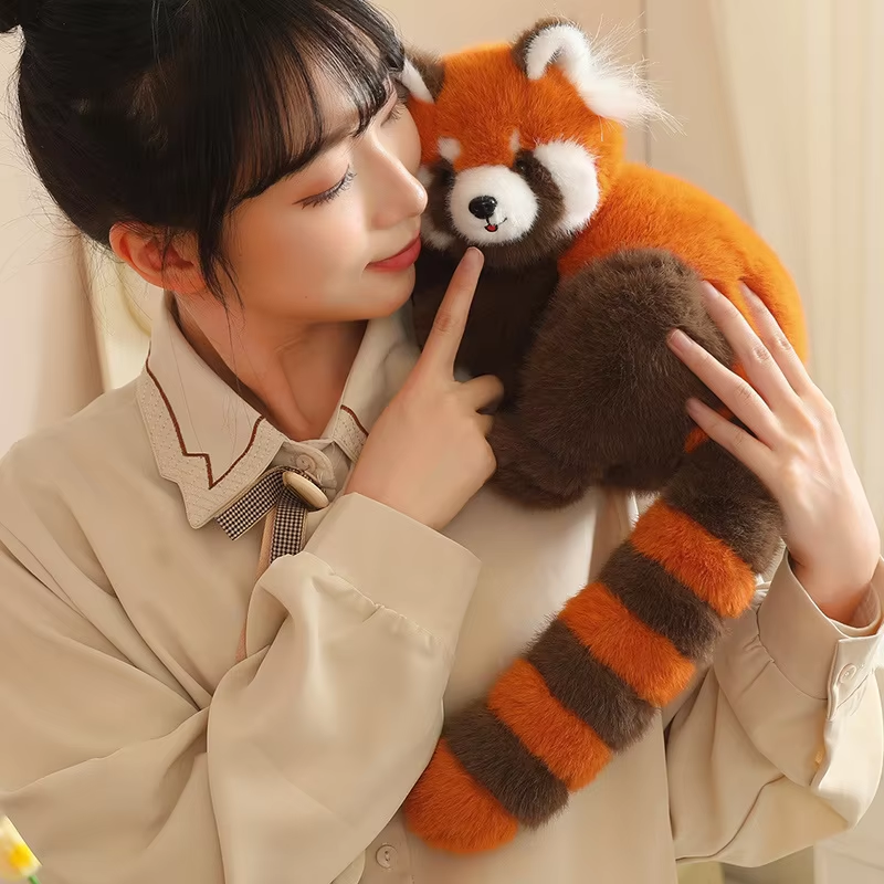 Fuzzy Red Panda Plush