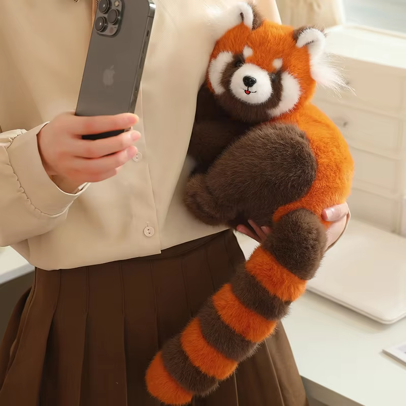 Fuzzy Red Panda Plush