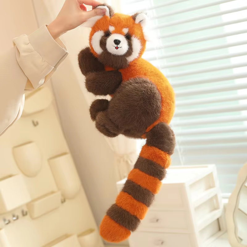 Fuzzy Red Panda Plush