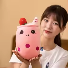 Strawberry Milk Tea Plush