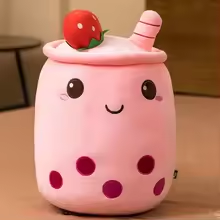 Strawberry Milk Tea Plush