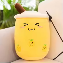 Smiling Pineapple Boba Plush