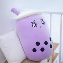 Crying Grape Boba Tea Plush