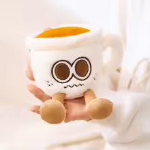 Dizzy Coffee Cup Plush