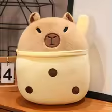 Capybara Milk Tea Plush