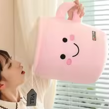 Pink Cup Milk Tea Plush