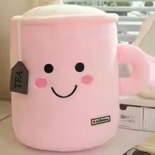 Pink Cup Milk Tea Plush