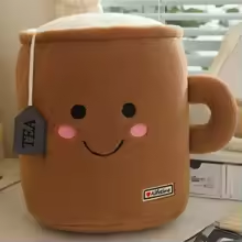 Brown Cup Milk Tea Plush