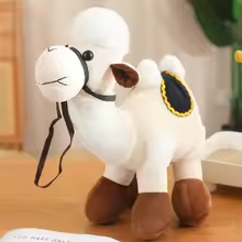 Cute White Camel Plush
