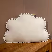 Cloud Pom Pom Pillow