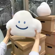 Smiley Cloud Pillow