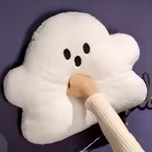 Cute Ghost Cloud Pillow