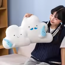Cloud Couple Baby Waterdrops Pillow