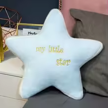 Affection Blue Star Pillow