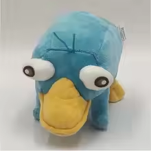Blue Platypus Plush