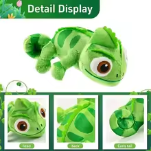Magnetic Green Chameleon Plush
