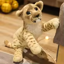 Baby Life Like Lion Plush