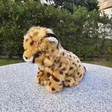 Fuzzy Baby Leopard Plush