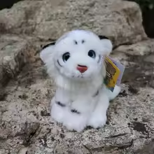 Kawaii White Tiger Plush